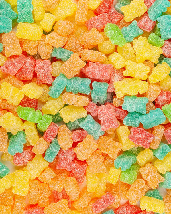 Oursons gélifiés enrobés de sucre (vegan) (500g)